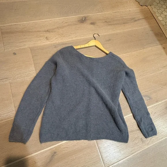 Sezane Gaspard Cardigan Bleu Vintage. - Size S - Picture 2 of 9